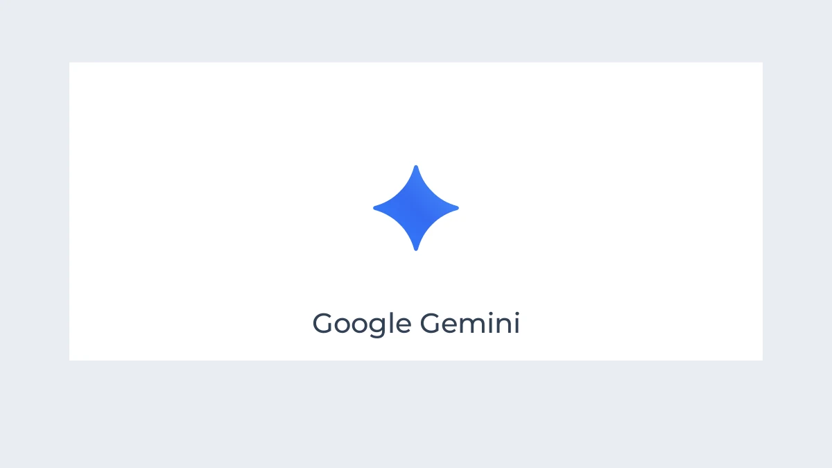 Editorial composition with names and marks from the official websites of Google Gemini